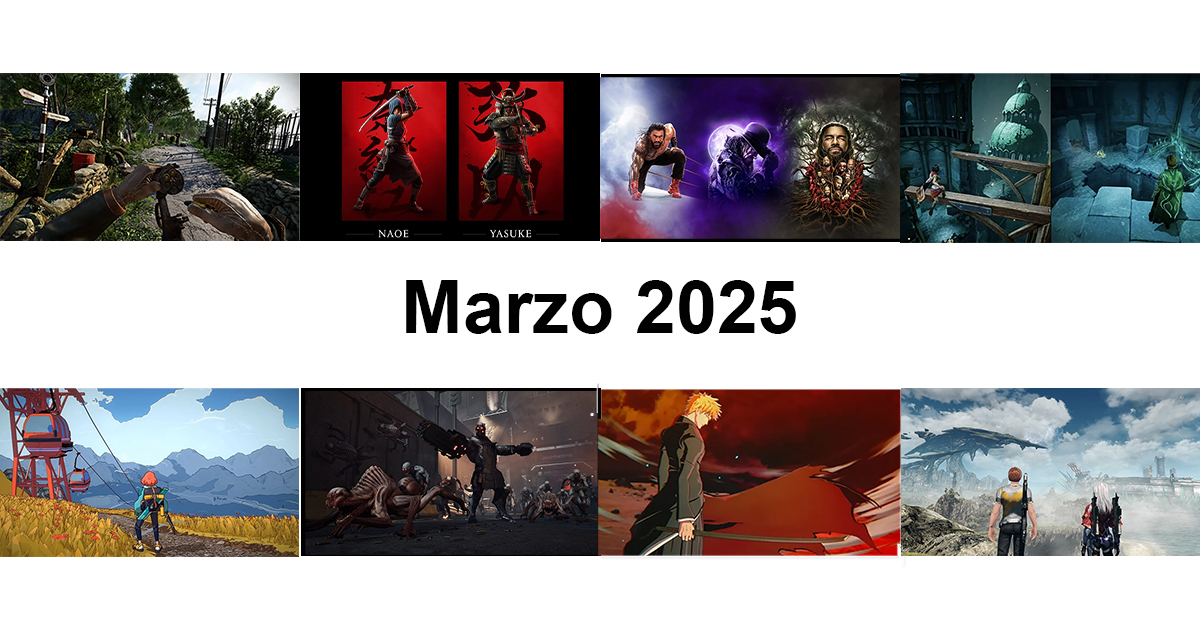 Giochi in Uscita a Marzo 2025