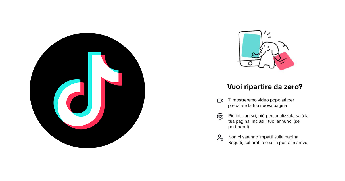 TikTok: Come Resettare l'Algoritmo