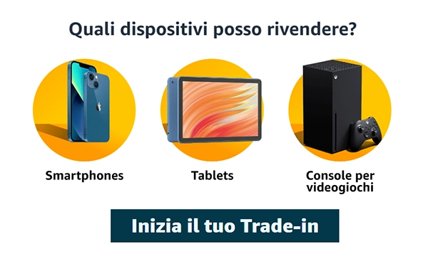 Come vendere smartphone usato su Amazon