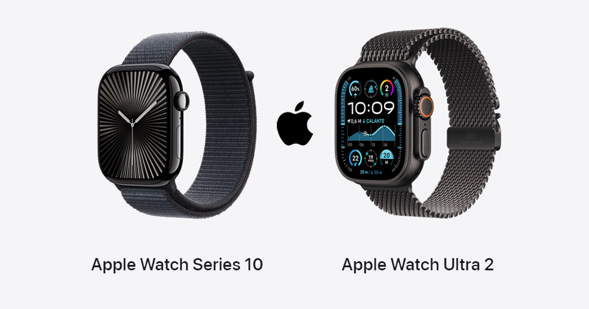 Apple Watch Series 10 e Apple Watch Ultra 2