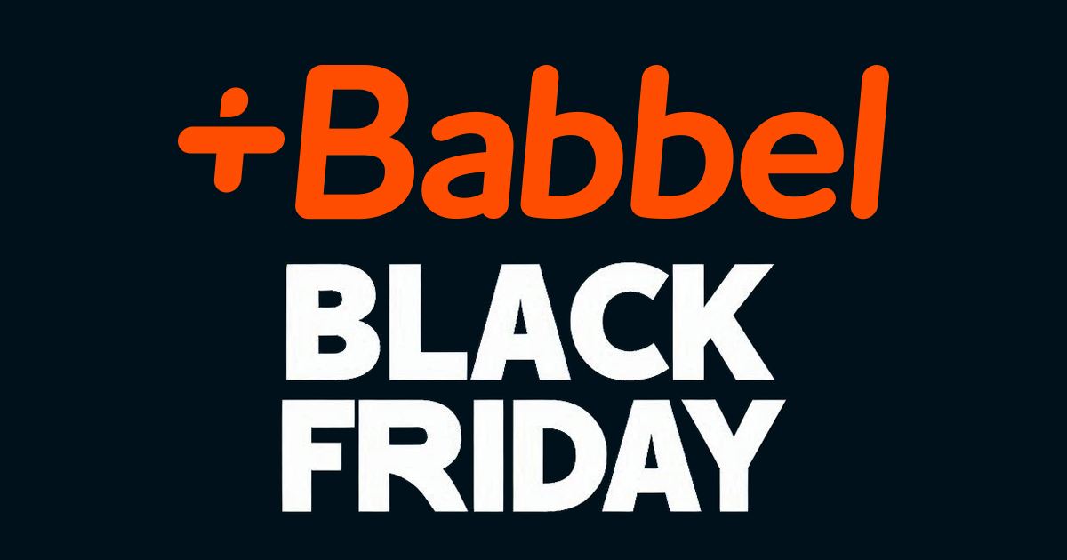 Babbel: Black Friday