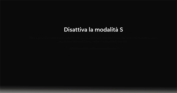 Come disattivare la Modalità S su Windows